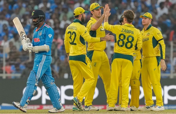 india vs australia cricket match celebration
