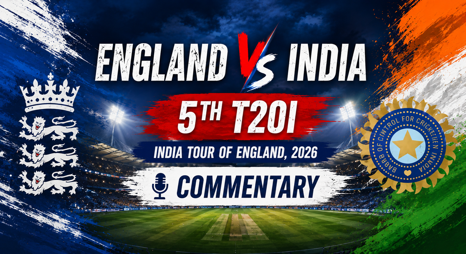 England Crush India by 56 Runs in 5th T20I, Seal Series 4-0